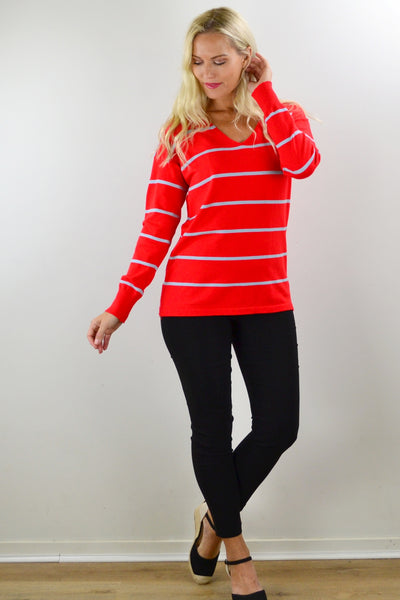 Red Must Have Light Knit Tunic Jumper | I Love Tunics | Tunic Tops | Tunic | Tunic Dresses  | womens clothing online