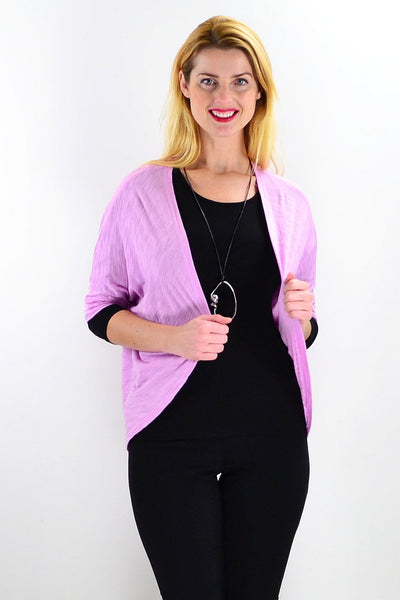 Lilac Mini Shrug Cardigan | I Love Tunics | Tunic Tops | Tunic | Tunic Dresses  | womens clothing online