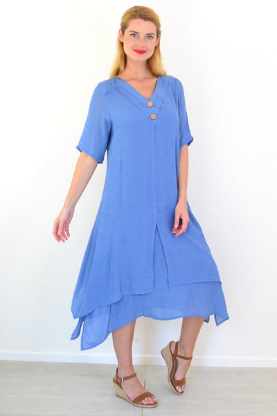 Denim Blue Summer Tunic Dress | I Love Tunics | Tunic Tops | Tunic | Tunic Dresses  | womens clothing online