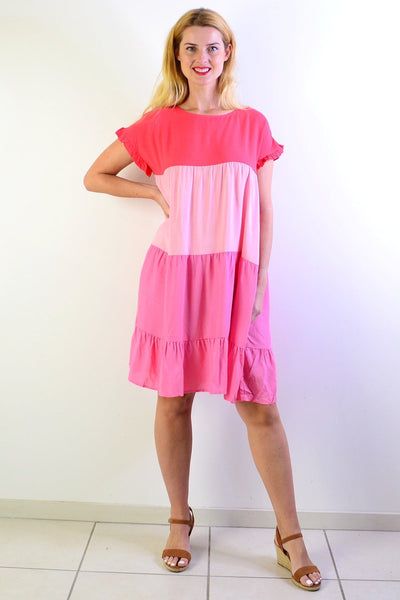 Shades Of Pink Tunic Dress | I Love Tunics | Tunic Tops | Tunic | Tunic Dresses  | womens clothing online