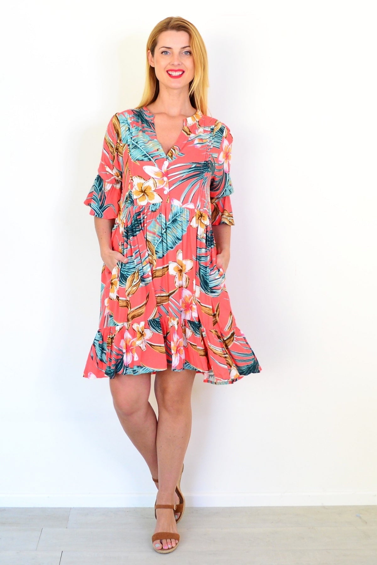 Apricot Sun Goddess Boho Dress I Love Tunics