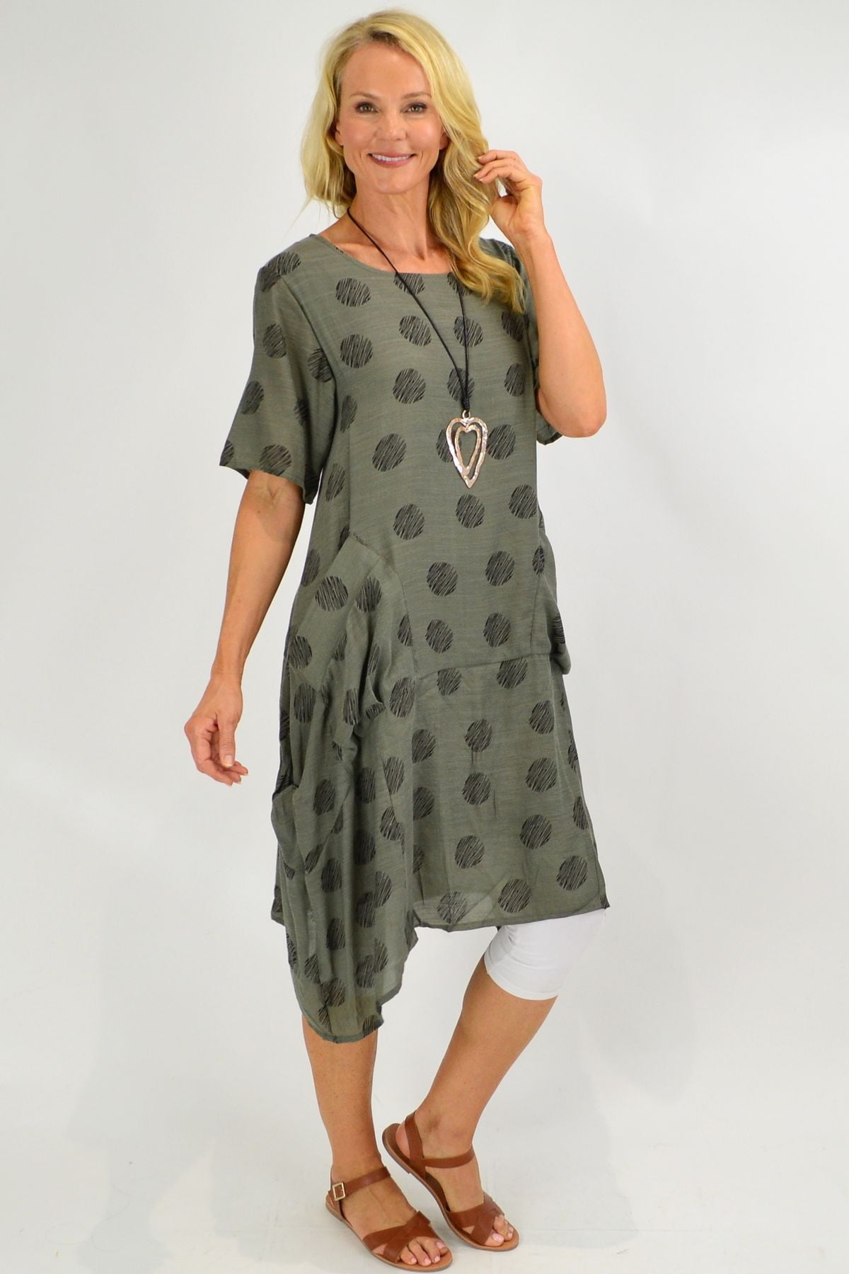 Grey Bubble Tunic Dress Grey Bubble Tunic Dress