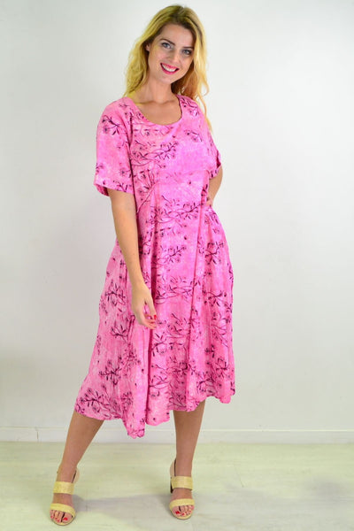 Pink Spring Pocket Tunic Dress | I Love Tunics | Tunic Tops | Tunic | Tunic Dresses  | womens clothing online