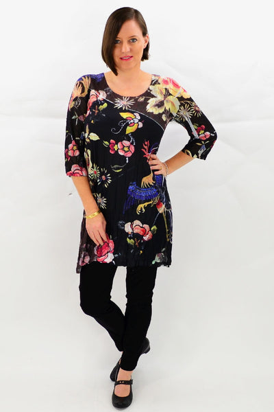 Frans Flower Garden Tunic Top | I Love Tunics | Tunic Tops | Tunic | Tunic Dresses  | womens clothing online