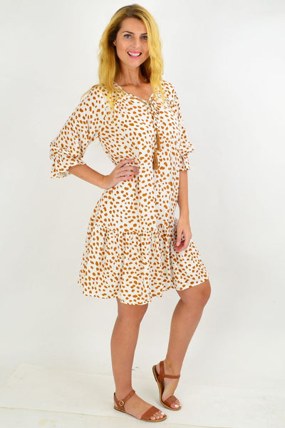White Spot Dandelion Tunic Dress | I Love Tunics | Tunic Tops | Tunic | Tunic Dresses  | womens clothing online