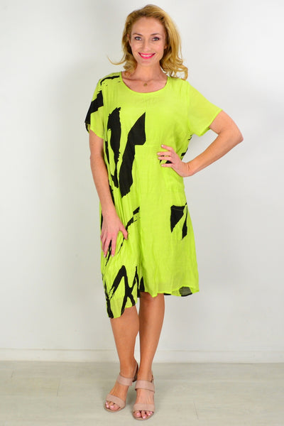 Noosa Lime Tunic Dress | I Love Tunics | Tunic Tops | Tunic | Tunic Dresses  | womens clothing online