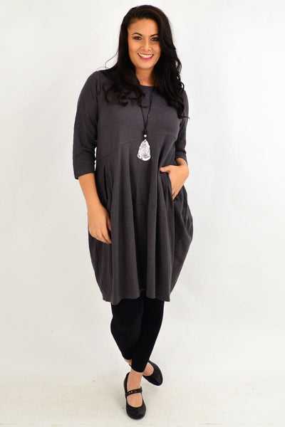 Bubble Grey Bounce Tunic Dress | I Love Tunics | Tunic Tops | Tunic | Tunic Dresses  | womens clothing online