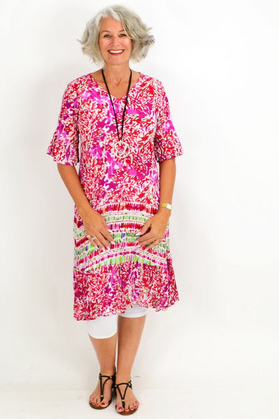 Maui Pink Tunic Dress | I Love Tunics | Tunic Tops | Tunic | Tunic Dresses  | womens clothing online