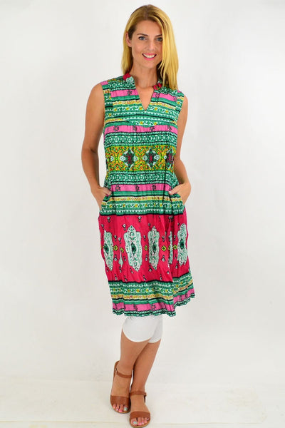 Oriental Green Line Tunic Dress | I Love Tunics | Tunic Tops | Tunic | Tunic Dresses  | womens clothing online